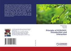 Copertina di Principle of ECOLOGY: Introduction and Interaction