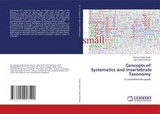 Buchcover von Concepts of Systematics and Invertebrate Taxonomy