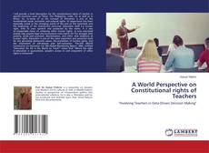 Copertina di A World Perspective on Constitutional rights of Teachers