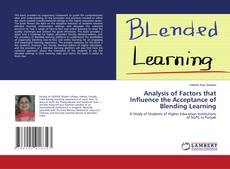 Copertina di Analysis of Factors that Influence the Acceptance of Blending Learning