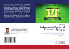 Copertina di An Econometric Analysis of Demand for Consumer Durables