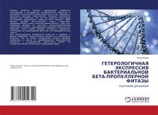 Copertina di ГЕТЕРОЛОГИЧНАЯ ЭКСПРЕССИЯ БАКТЕРИАЛЬНОЙ БЕТА-ПРОПЕЛЛЕРНОЙ ФИТАЗЫ