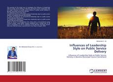 Copertina di Influences of Leadership Style on Public Service Delivery