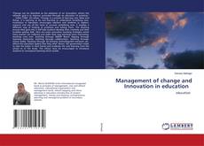 Copertina di Management of change and Innovation in education