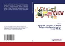 Copertina di Research Frontiers of Public Opinion Analysis Based on Social Media