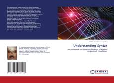 Buchcover von Understanding Syntax