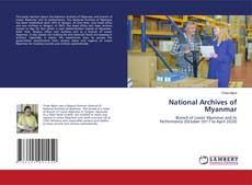 Copertina di National Archives of Myanmar