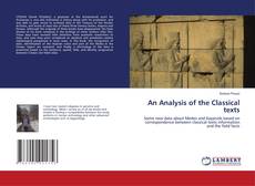 Copertina di An Analysis of the Classical texts