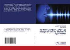 Copertina di Text Independent Language Recognition Using Statistical Approaches