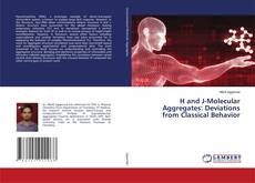 Buchcover von H and J-Molecular Aggregates: Deviations from Classical Behavior