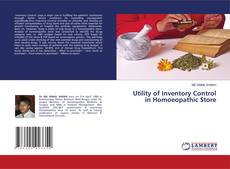 Copertina di Utility of Inventory Control in Homoeopathic Store