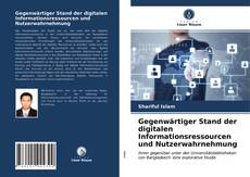 Обложка Gegenwärtiger Stand der digitalen Informationsressourcen und Nutzerwahrnehmung