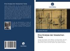 Buchcover von Eine Analyse der klassischen Texte