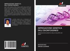 Buchcover von IMPRIGAZIONE GENETICA DELL'ODONTOGENESI