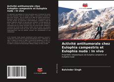 Couverture de Activité antitumorale chez Eulophia campestris et Eulophia nuda : In vivo