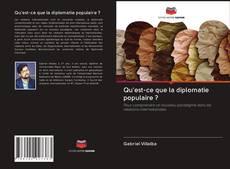 Bookcover of Qu'est-ce que la diplomatie populaire ?