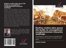 Borítókép a  Rośliny wodne jako pasza dla bydła ze szczególnym uwzględnieniem hiacyntu wodnego - hoz