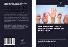 Bookcover of Het verbreden van de reikwijdte van ethiek en integriteit?