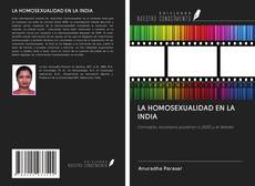 Portada del libro de LA HOMOSEXUALIDAD EN LA INDIA