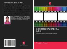 Capa do livro de HOMOSSEXUALIDADE NA ÍNDIA 
