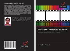 HOMOSEKSUALIZM W INDIACH kitap kapağı