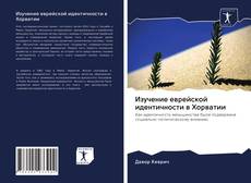 Buchcover von Изучение еврейской идентичности в Хорватии