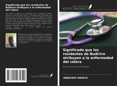 Copertina di Significado que los residentes de Budiriro atribuyen a la enfermedad del cólera
