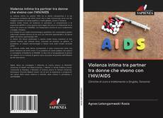 Capa do livro de Violenza intima tra partner tra donne che vivono con l'HIV/AIDS 