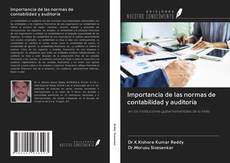 Capa do livro de Importancia de las normas de contabilidad y auditoría 