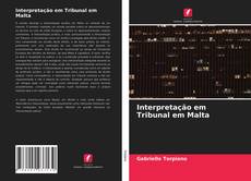 Capa do livro de Interpretação em Tribunal em Malta 