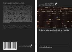 Buchcover von Interpretación judicial en Malta