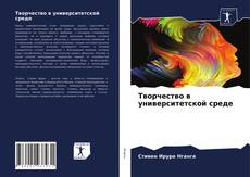 Capa do livro de Творчество в университетской среде 