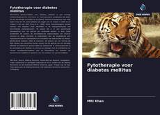 Bookcover of Fytotherapie voor diabetes mellitus