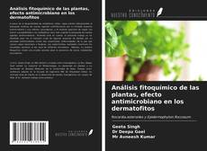 Copertina di Análisis fitoquímico de las plantas, efecto antimicrobiano en los dermatofitos