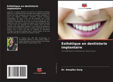 Esthétique en dentisterie implantaire kitap kapağı