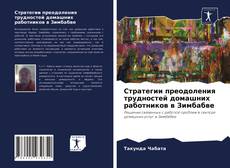 Стратегии преодоления трудностей домашних работников в Зимбабве kitap kapağı
