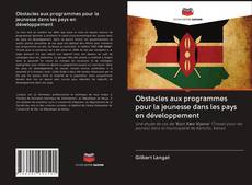 Capa do livro de Obstacles aux programmes pour la jeunesse dans les pays en développement 