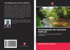 Investigação de recursos hídricos kitap kapağı