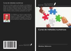 Bookcover of Curso de métodos numéricos