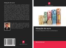 Buchcover von Adopção do euro