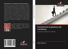 Fondamenti di gestione del marketing kitap kapağı
