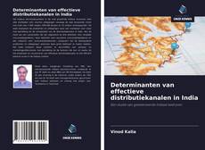 Buchcover von Determinanten van effectieve distributiekanalen in India