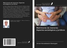 Bookcover of Matrimonio de menores: Aspectos sociológicos y jurídicos