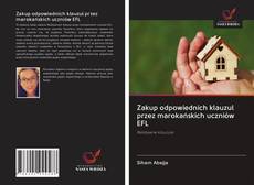 Portada del libro de Zakup odpowiednich klauzul przez marokańskich uczniów EFL