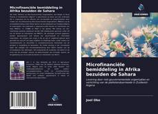 Bookcover of Microfinanciële bemiddeling in Afrika bezuiden de Sahara