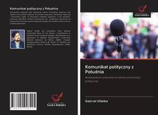 Portada del libro de Komunikat polityczny z Południa