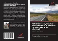 Portada del libro de Południowoafrykańskie doświadczenia w zakresie rozwoju obszarów wiejskich