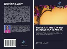 Buchcover von HERORIËNTATIE VAN HET LEIDERSCHAP IN AFRIKA