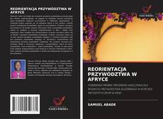 Buchcover von REORIENTACJA PRZYWÓDZTWA W AFRYCE