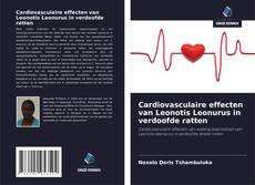 Copertina di Cardiovasculaire effecten van Leonotis Leonurus in verdoofde ratten